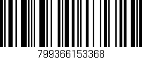 Código de barras (EAN, GTIN, SKU, ISBN): '799366153368'
