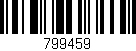 Código de barras (EAN, GTIN, SKU, ISBN): '799459'