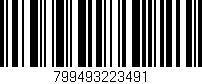 Código de barras (EAN, GTIN, SKU, ISBN): '799493223491'