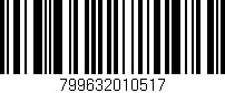 Código de barras (EAN, GTIN, SKU, ISBN): '799632010517'