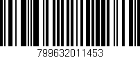 Código de barras (EAN, GTIN, SKU, ISBN): '799632011453'