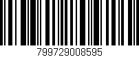 Código de barras (EAN, GTIN, SKU, ISBN): '799729008595'