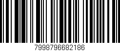 Código de barras (EAN, GTIN, SKU, ISBN): '7998796682186'