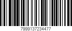 Código de barras (EAN, GTIN, SKU, ISBN): '7999137234477'