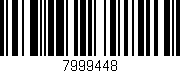 Código de barras (EAN, GTIN, SKU, ISBN): '7999448'
