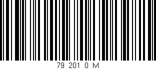 Código de barras (EAN, GTIN, SKU, ISBN): '79_201_0_M'