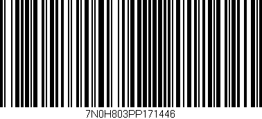 Código de barras (EAN, GTIN, SKU, ISBN): '7N0H803PP171446'