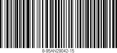 Código de barras (EAN, GTIN, SKU, ISBN): '8-95AN29042-15'