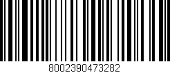 Código de barras (EAN, GTIN, SKU, ISBN): '8002390473282'