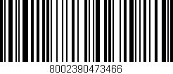 Código de barras (EAN, GTIN, SKU, ISBN): '8002390473466'