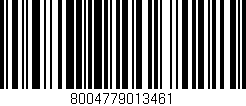 Código de barras (EAN, GTIN, SKU, ISBN): '8004779013461'