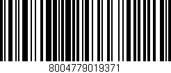 Código de barras (EAN, GTIN, SKU, ISBN): '8004779019371'