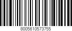 Código de barras (EAN, GTIN, SKU, ISBN): '8005610573755'