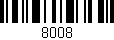Código de barras (EAN, GTIN, SKU, ISBN): '8008'