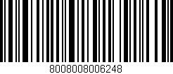 Código de barras (EAN, GTIN, SKU, ISBN): '8008008006248'