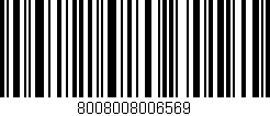 Código de barras (EAN, GTIN, SKU, ISBN): '8008008006569'