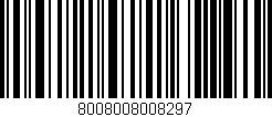 Código de barras (EAN, GTIN, SKU, ISBN): '8008008008297'