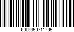 Código de barras (EAN, GTIN, SKU, ISBN): '8008859711735'