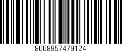 Código de barras (EAN, GTIN, SKU, ISBN): '8008957479124'