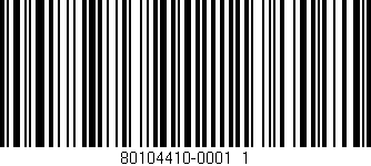 Código de barras (EAN, GTIN, SKU, ISBN): '80104410-0001_1'