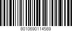 Código de barras (EAN, GTIN, SKU, ISBN): '8010690114569'