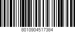 Código de barras (EAN, GTIN, SKU, ISBN): '8010904517384'