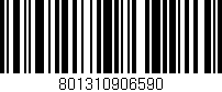 Código de barras (EAN, GTIN, SKU, ISBN): '801310906590'