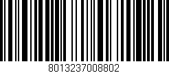 Código de barras (EAN, GTIN, SKU, ISBN): '8013237008802'