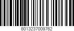 Código de barras (EAN, GTIN, SKU, ISBN): '8013237009762'