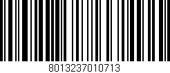 Código de barras (EAN, GTIN, SKU, ISBN): '8013237010713'