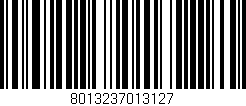 Código de barras (EAN, GTIN, SKU, ISBN): '8013237013127'