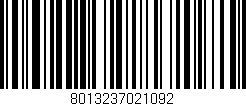 Código de barras (EAN, GTIN, SKU, ISBN): '8013237021092'