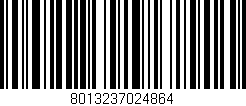 Código de barras (EAN, GTIN, SKU, ISBN): '8013237024864'