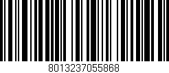 Código de barras (EAN, GTIN, SKU, ISBN): '8013237055868'