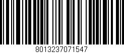Código de barras (EAN, GTIN, SKU, ISBN): '8013237071547'