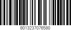 Código de barras (EAN, GTIN, SKU, ISBN): '8013237076580'
