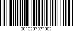 Código de barras (EAN, GTIN, SKU, ISBN): '8013237077082'
