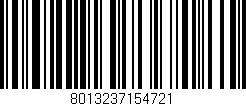 Código de barras (EAN, GTIN, SKU, ISBN): '8013237154721'