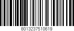 Código de barras (EAN, GTIN, SKU, ISBN): '8013237510619'