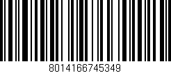 Código de barras (EAN, GTIN, SKU, ISBN): '8014166745349'