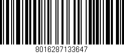 Código de barras (EAN, GTIN, SKU, ISBN): '8016287133647'