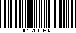 Código de barras (EAN, GTIN, SKU, ISBN): '8017709135324'
