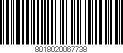 Código de barras (EAN, GTIN, SKU, ISBN): '8018020067738'