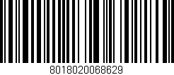 Código de barras (EAN, GTIN, SKU, ISBN): '8018020068629'