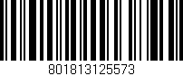 Código de barras (EAN, GTIN, SKU, ISBN): '801813125573'