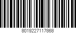 Código de barras (EAN, GTIN, SKU, ISBN): '8019227117868'