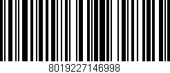 Código de barras (EAN, GTIN, SKU, ISBN): '8019227146998'