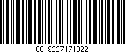 Código de barras (EAN, GTIN, SKU, ISBN): '8019227171822'
