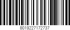 Código de barras (EAN, GTIN, SKU, ISBN): '8019227172737'