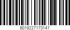 Código de barras (EAN, GTIN, SKU, ISBN): '8019227173147'